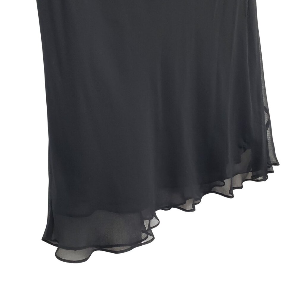 Spenser Jeremy Women Plus Size 24 Dress Slip Sleeveless Silk Layered Flowy Midi - Picture 5 of 8